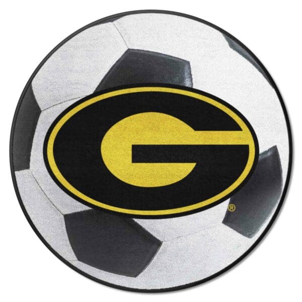 Grambling State Tigers Soccer Ball Rug 27in. Diameter 1 scaled