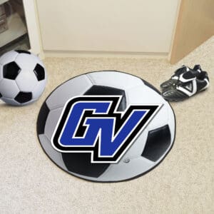 Grand Valley State Lakers Soccer Ball Rug - 27in. Diameter