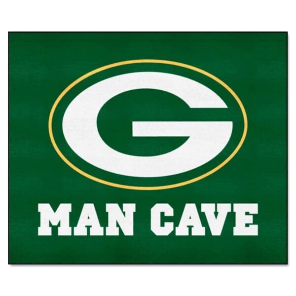 Green Bay Packers Man Cave Tailgater Rug 5ft. x 6ft 1 scaled