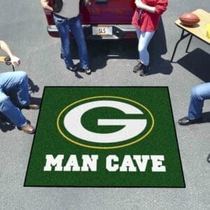 Green Bay Packers Man Cave Tailgater Rug - 5ft. x 6ft.