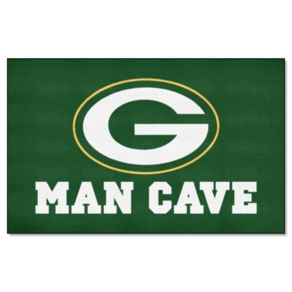 Green Bay Packers Man Cave Ulti Mat Rug 5ft. x 8ft 1 scaled