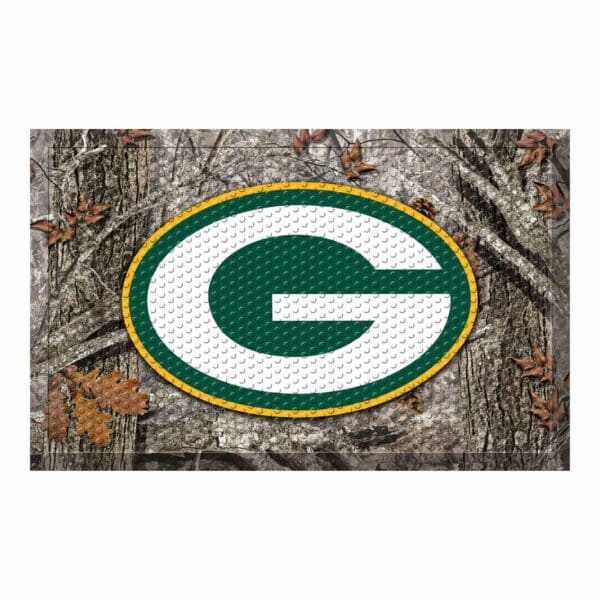 Green Bay Packers Rubber Scraper Door Mat Camo 1 scaled