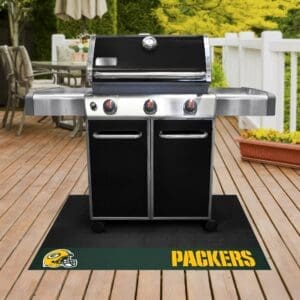 Green Bay Packers Vinyl Grill Mat - 26in. x 42in.