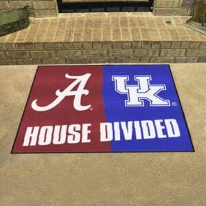 House Divided - Alabama/Kentucky House Divided House Divided Rug - 34 in. x 42.5 in.