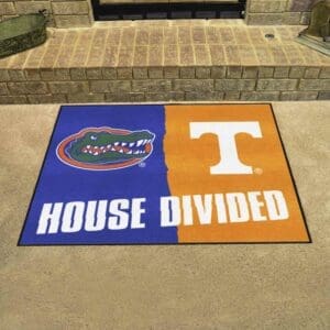 House Divided - Florida / Tennessee House Divided House Divided Rug - 34 in. x 42.5 in.
