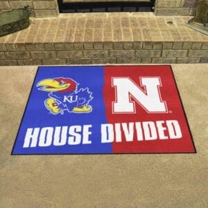 House Divided - Kansas/Nebraska House Divided House Divided Rug - 34 in. x 42.5 in.