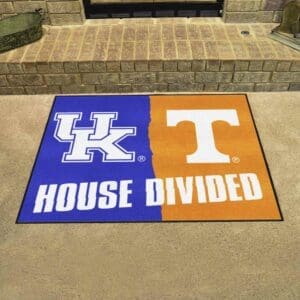 House Divided - Kentucky / Tennessee House Divided House Divided Rug - 34 in. x 42.5 in.