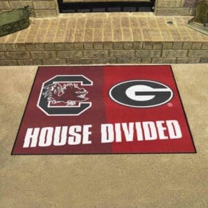 House Divided - South Carolina / Georgia House Divided House Divided Rug - 34 in. x 42.5 in.