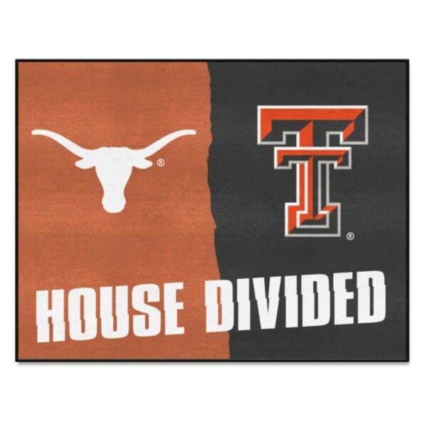 House Divided Texas Texas Tech House Divided House Divided Rug 34 in. x 42.5 in 1 scaled