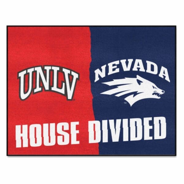 House Divided UNLV Nevada House Divided House Divided Rug 34 in. x 42.5 in 1 scaled