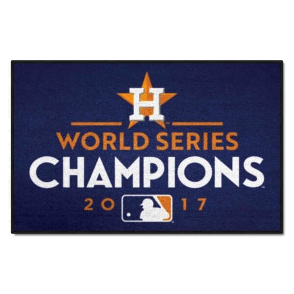 Houston Astros 2017 MLB World Series Champions Starter Mat Accent Rug 19in. x 30in 1 scaled