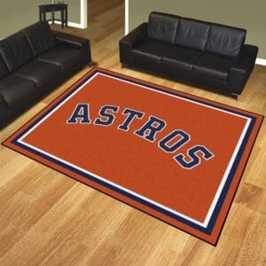 Houston Astros 8ft. x 10 ft. Plush Area Rug