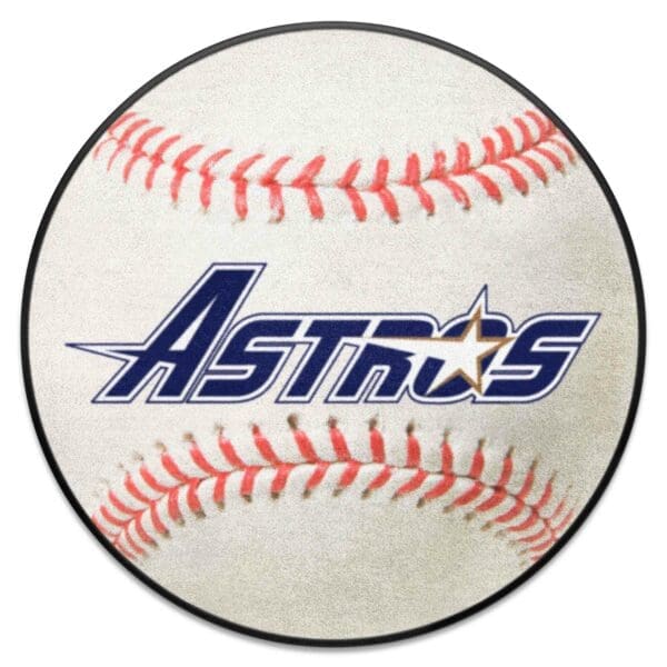 Houston Astros Baseball Rug 27in. Diameter1995 1 scaled