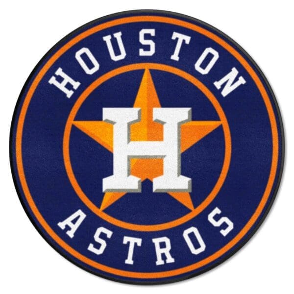 Houston Astros Roundel Rug 27in. Diameter 1 1 scaled