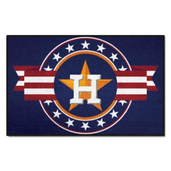 Houston Astros Starter Mat Accent Rug 19in. x 30in. Patriotic Starter Mat 1 scaled
