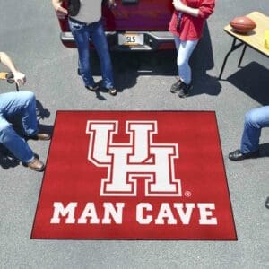Houston Cougars Man Cave Tailgater Rug - 5ft. x 6ft.