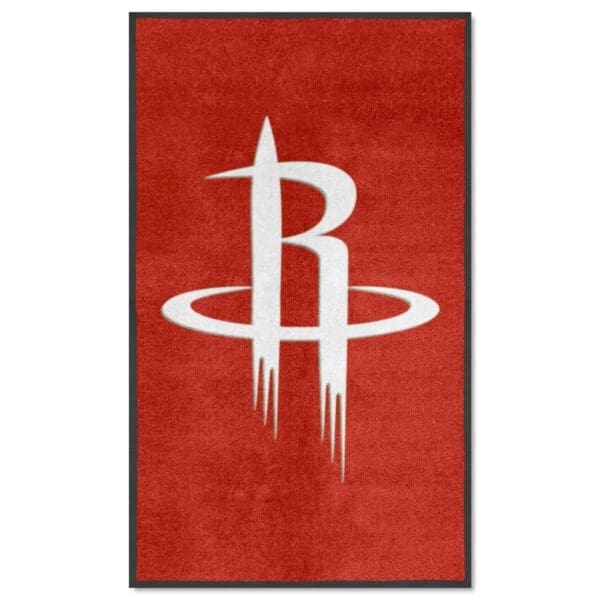 Houston Rockets 3X5 High Traffic Mat with Durable Rubber Backing Portrait Orientation 9916 1 scaled