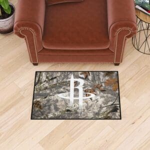 Houston Rockets Camo Starter Mat Accent Rug - 19in. x 30in.-34386