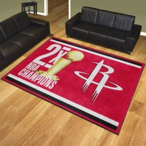 Houston Rockets Dynasty 8ft. x 10ft. Plush Area Rug-35101