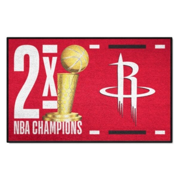 Houston Rockets Dynasty Starter Mat Accent Rug 19in. x 30in. 35102 1 scaled