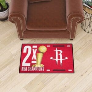 Houston Rockets Dynasty Starter Mat Accent Rug - 19in. x 30in.-35102
