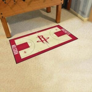 Houston Rockets Large Court Runner Rug - 30in. x 54in.-9272