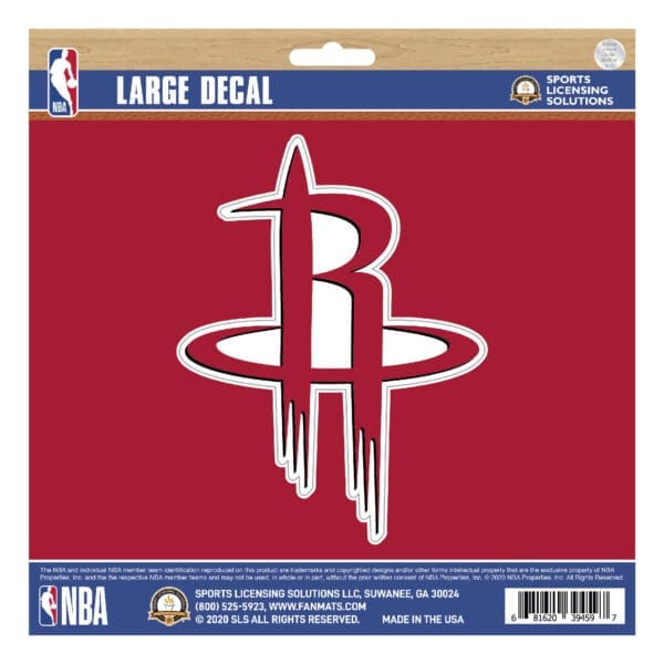 Houston Rockets Large Decal Sticker 63223 1