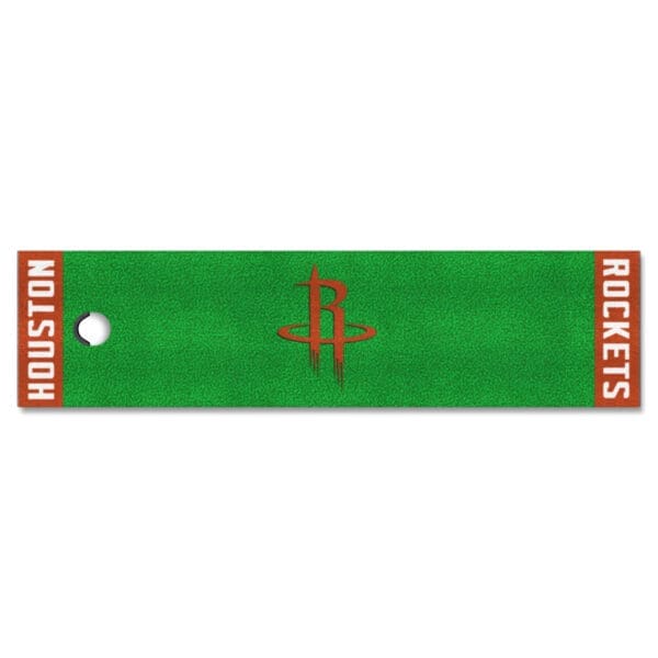 Houston Rockets Putting Green Mat 1.5ft. x 6ft. 9277 1 scaled