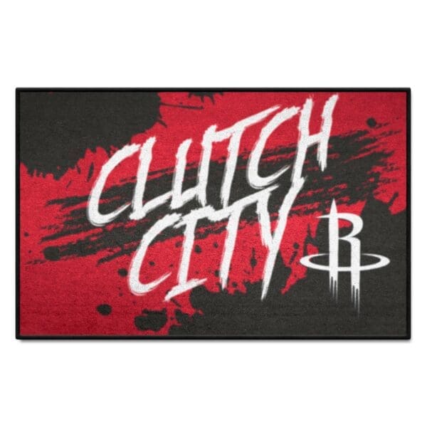 Houston Rockets Slogan Starter Mat Accent Rug 19in. x 30in. 35994 1 scaled