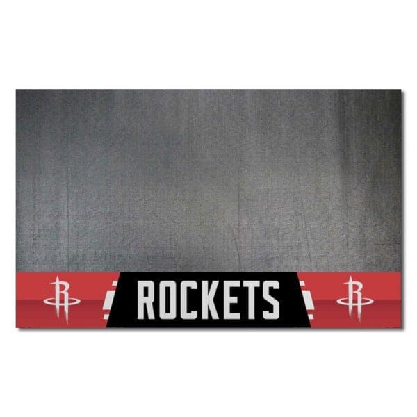 Houston Rockets Vinyl Grill Mat 26in. x 42in. 14205 1 scaled