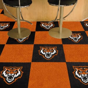 Idaho State Bengals Team Carpet Tiles - 45 Sq Ft.