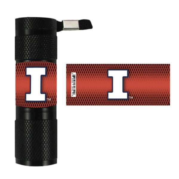 Illinois Illini LED Pocket Flashlight 1