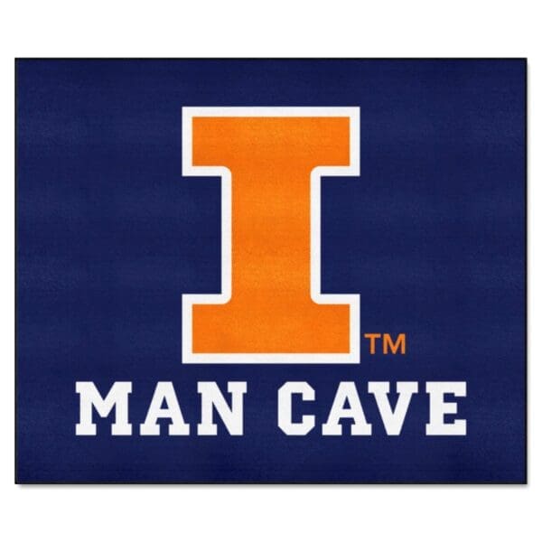 Illinois Illini Man Cave Tailgater Rug 5ft. x 6ft 1 scaled