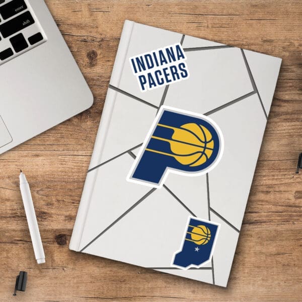 Indiana Pacers 3 Piece Decal Sticker Set-63225