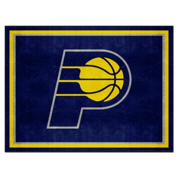 Indiana Pacers 8ft. x 10 ft. Plush Area Rug 17453 1 scaled