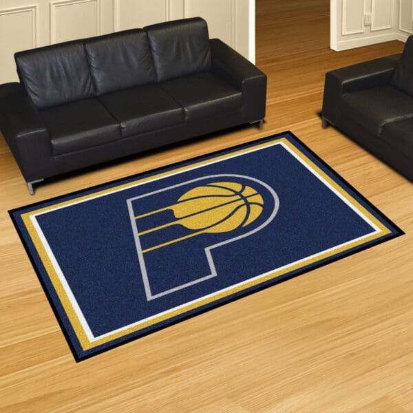 Indiana Pacers 8ft. x 10 ft. Plush Area Rug-17453