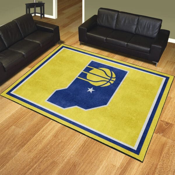 Indiana Pacers 8ft. x 10 ft. Plush Area Rug-36966