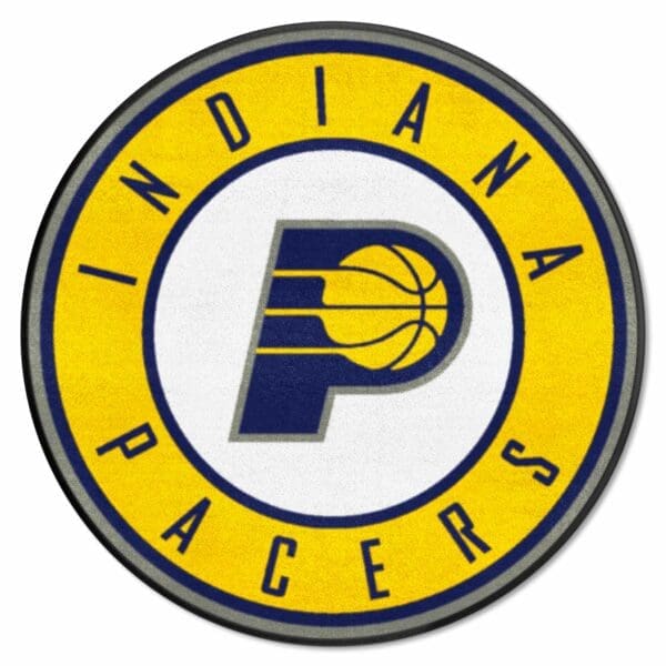 Indiana Pacers Roundel Rug 27in. Diameter 18837 1 scaled