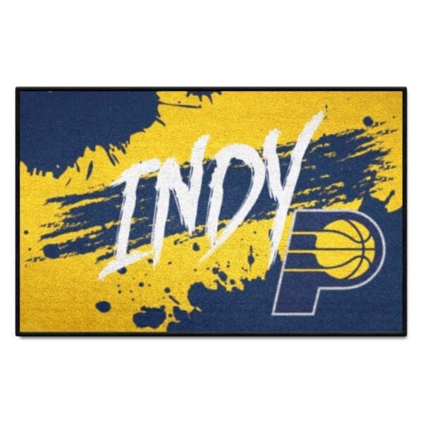 Indiana Pacers Slogan Starter Mat Accent Rug 19in. x 30in. 35995 1 scaled