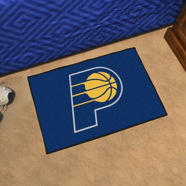Indiana Pacers Starter Mat Accent Rug - 19in. x 30in.-11909