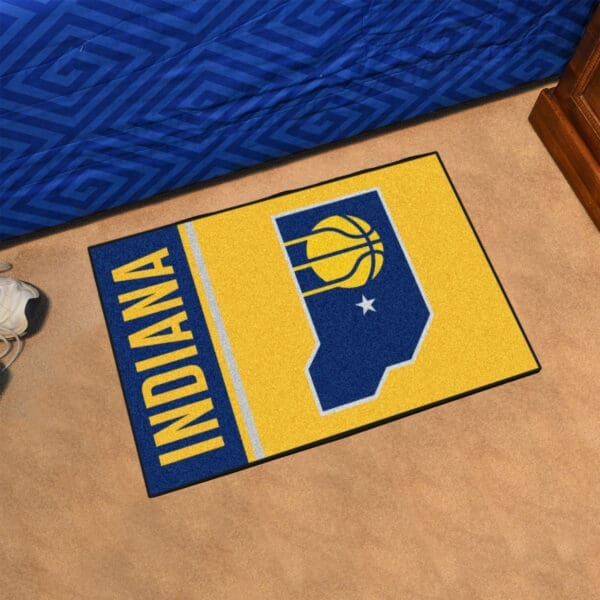 Indiana Pacers Starter Mat Accent Rug - 19in. x 30in.-17913