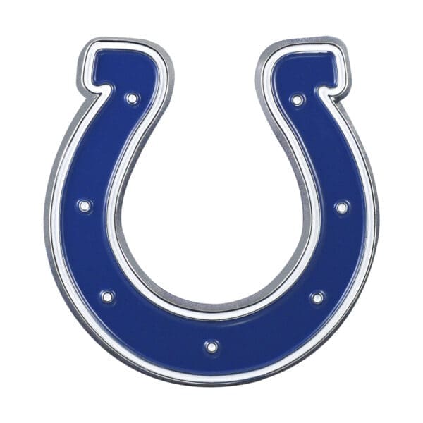 Indianapolis Colts 3D Color Metal Emblem 1