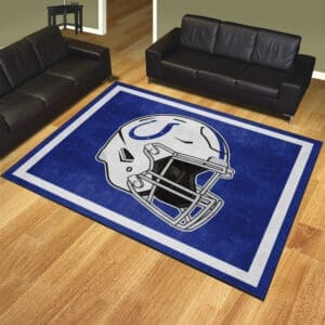 Indianapolis Colts 8ft. x 10 ft. Plush Area Rug