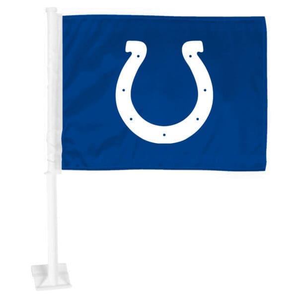 Indianapolis Colts Car Flag Large 1pc 11 x 14 1