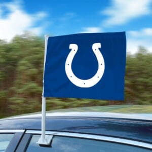 Indianapolis Colts Car Flag Large 1pc 11" x 14"