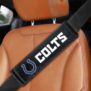 Indianapolis Colts Embroidered Seatbelt Pad - 2 Pieces