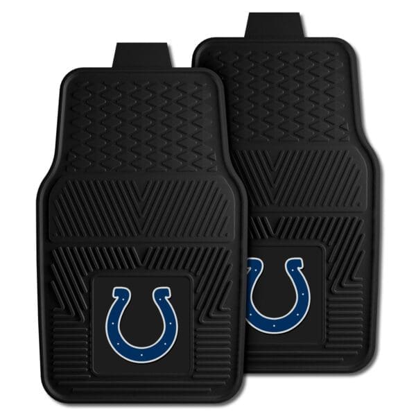 Indianapolis Colts Heavy Duty Car Mat Set 2 Pieces 1 scaled
