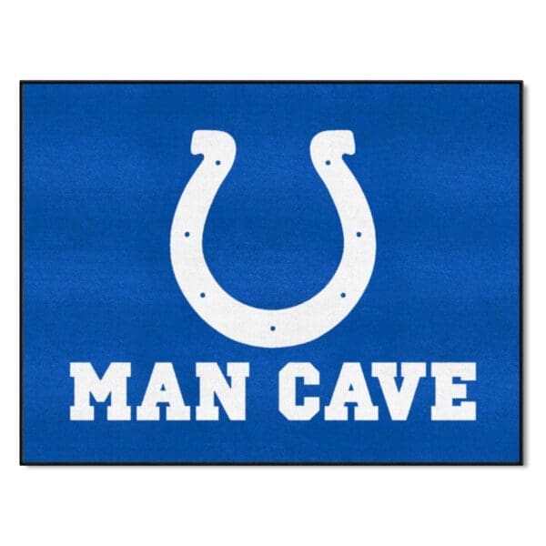 Indianapolis Colts Man Cave All Star Rug 34 in. x 42.5 in 1 scaled