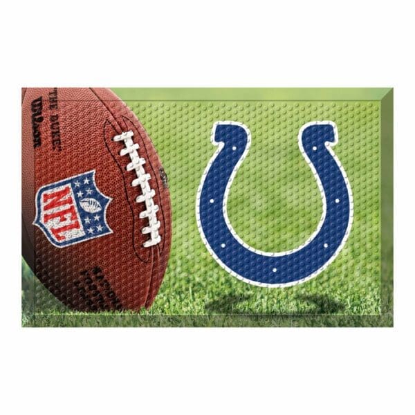 Indianapolis Colts Rubber Scraper Door Mat 1 scaled