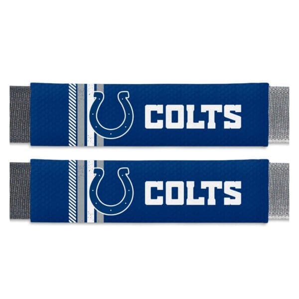 Indianapolis Colts Team Color Rally Seatbelt Pad 2 Pieces 1 scaled